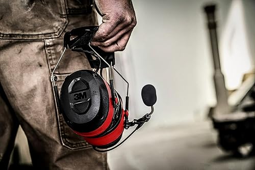 Miniatura 21 de 3M Pro-Comms - Protección auditiva electrónica con tecnología inalámbrica Bluetooth y micrófonos externos, auriculares Bluetooth, NRR 26 dB,