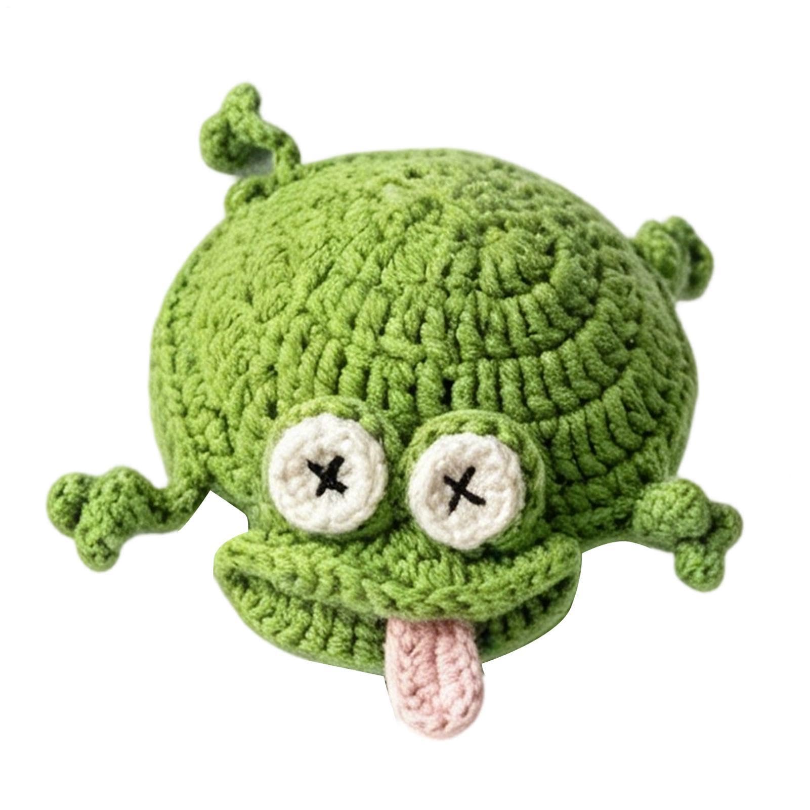 Dessous de verre mignons en grenouille 3D - Idée cadeau artisanale et originale (Lot de 3)