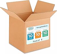Vista 117 de Cajas largas de envío y mudanza de 28 x 12 x 12 pulgadas (paquete de 10) – Resistencia extra 200 lb vs regulares – Cajas de cartón corrugado
