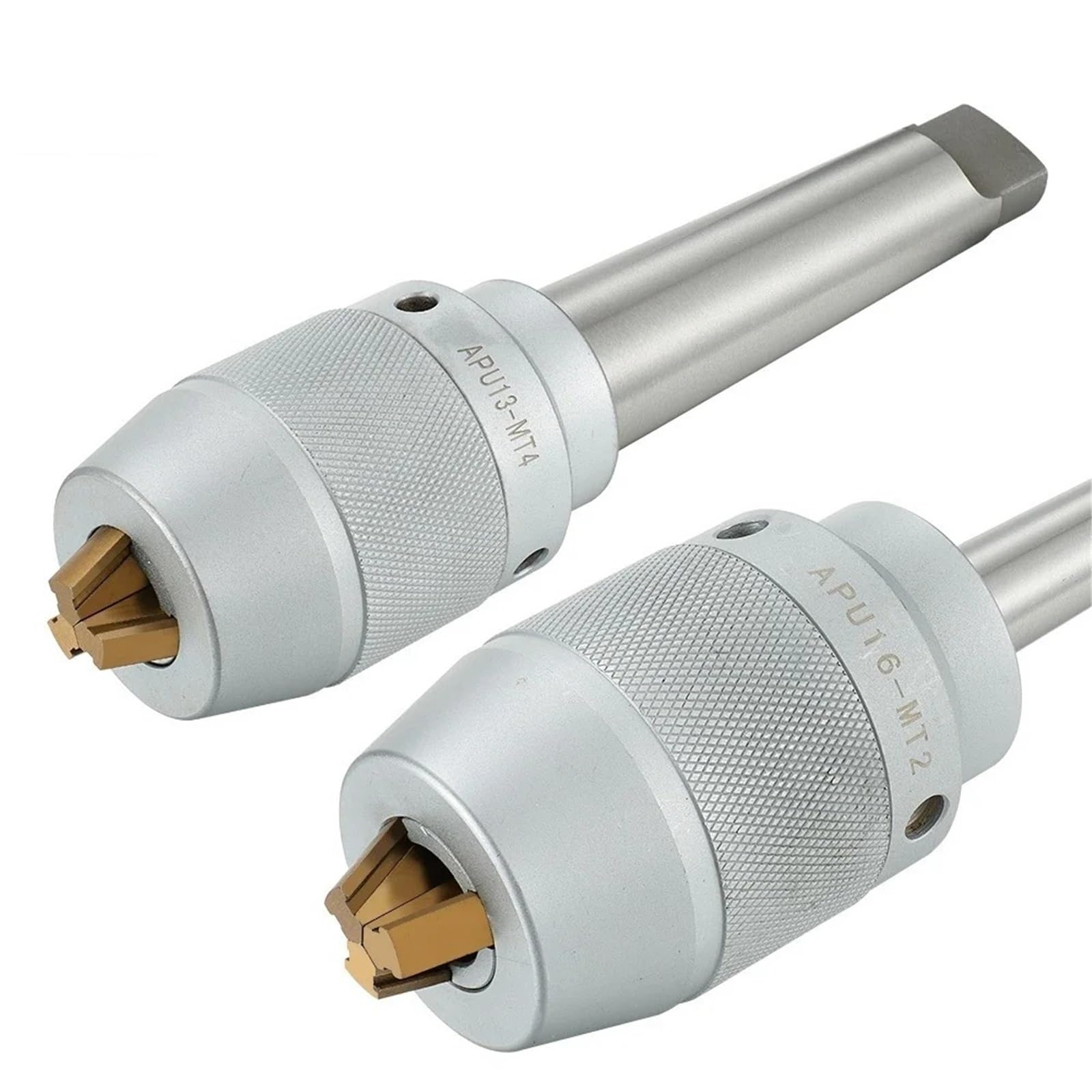 1pc Hrc60 2/3/4 Flöte Wolfram Hartmetall Schaftfräser Fräser Cnc Routerbits Lange Flöte Schaftfräser 1mm 1,5mm 2mm 2,5mm 3,0mm(Black (Silver paw),MTA3-APU13)