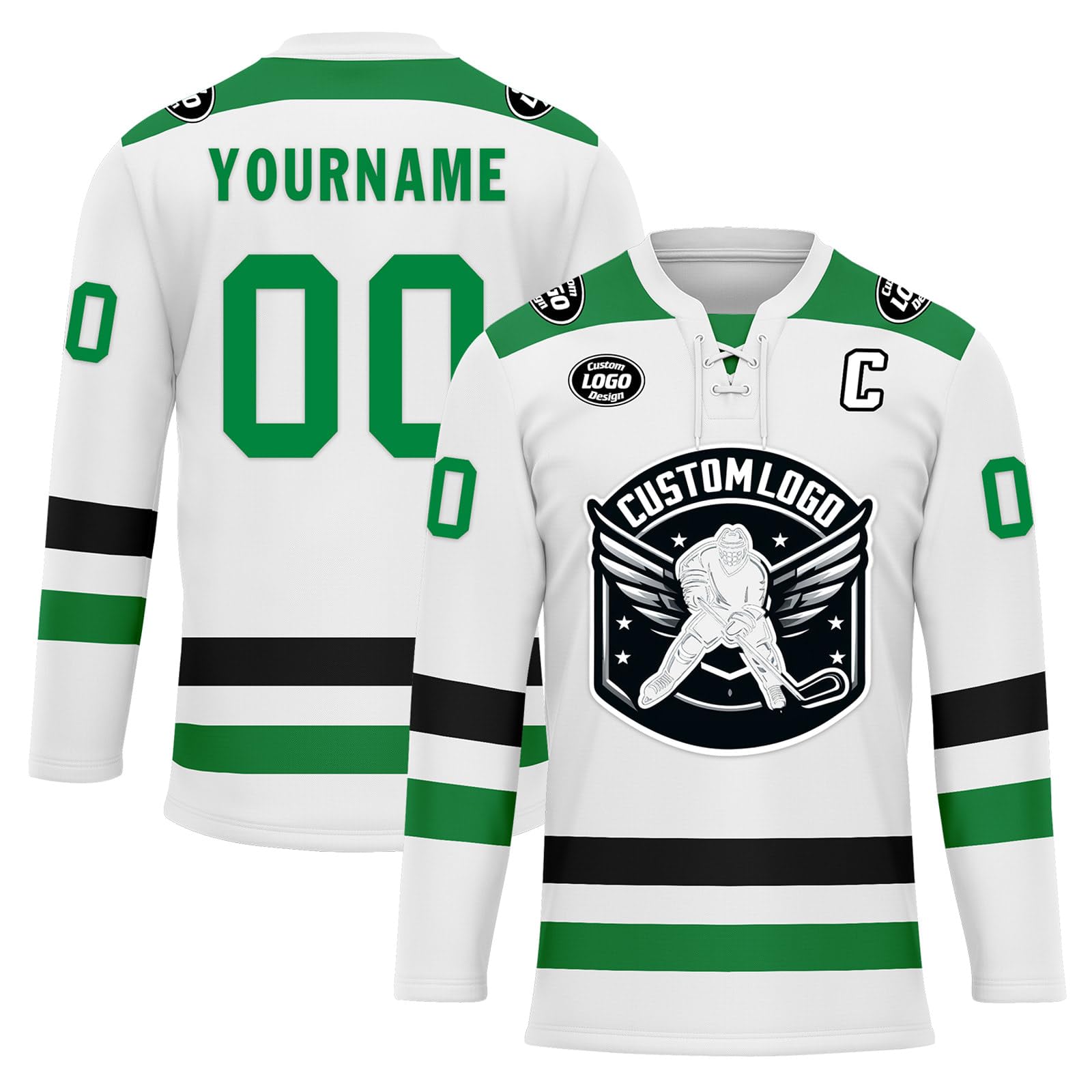 Custom Ice &amp; Field Hockey Jersey for Men Women Youth, Personalized Practice Training Team Uniform Sports Outfit