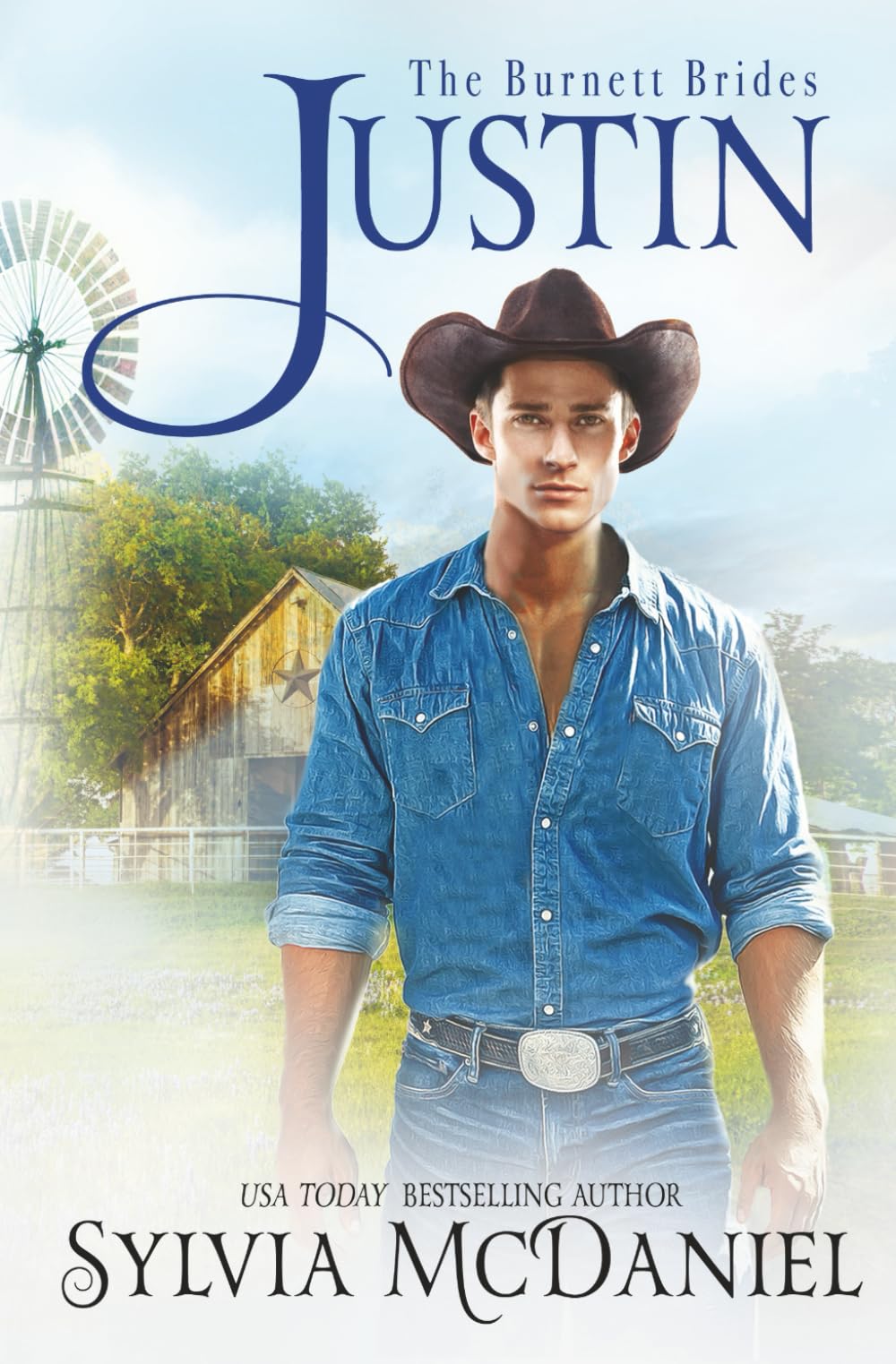 Buy Justin: Contemporary Western Small Town Romance: 10 (Burnett Brides) — BookShops.in