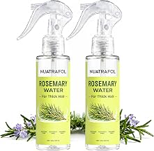 Nuatrafol Rosemary Water Spray for Hair Growth | With Biotin & Pure Rosemary Extract | Strengthens Roots, Reduces Hair Fall & Promotes Healthy Hair 100ml (Pack Of 02)