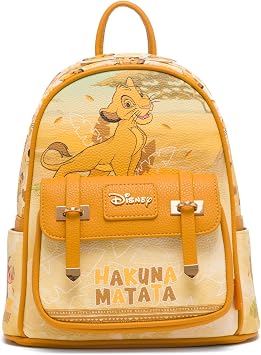 Wondapop Disney The Lion King 11" Vegan Leather Fashion Mini Backpack