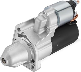 19050 New Starter Motor Compatible with Mercedes-Benz GL450 SL550 S550 E550 GL550 G550 ML350, 12V 1.1KM 10-Teeth Starter Fit with 19050N A0061510501 1108197 A0051516501,Rotation: CW