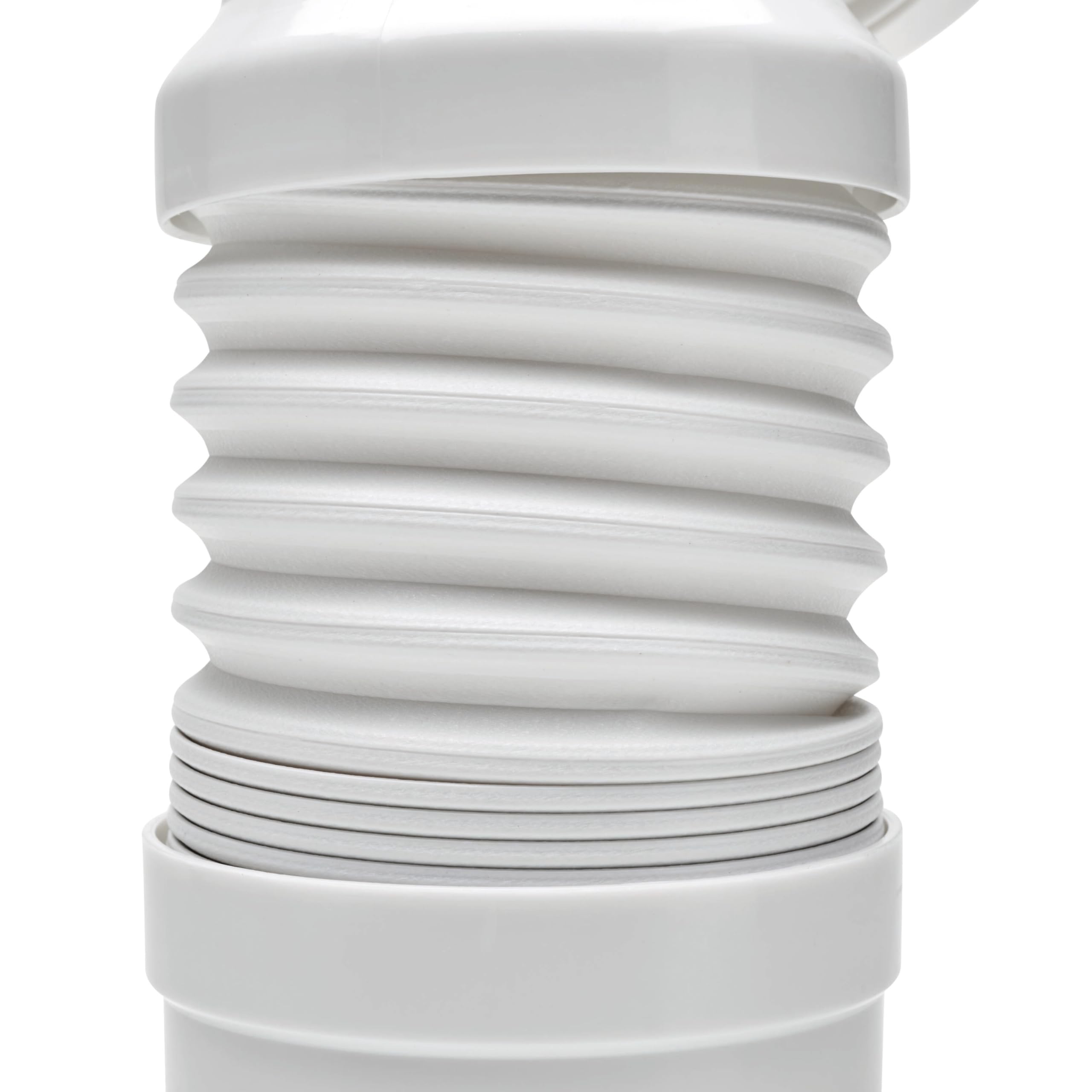 Wirquin 70718813 - Tubo per WC angolare estensibile da incollare, bianco