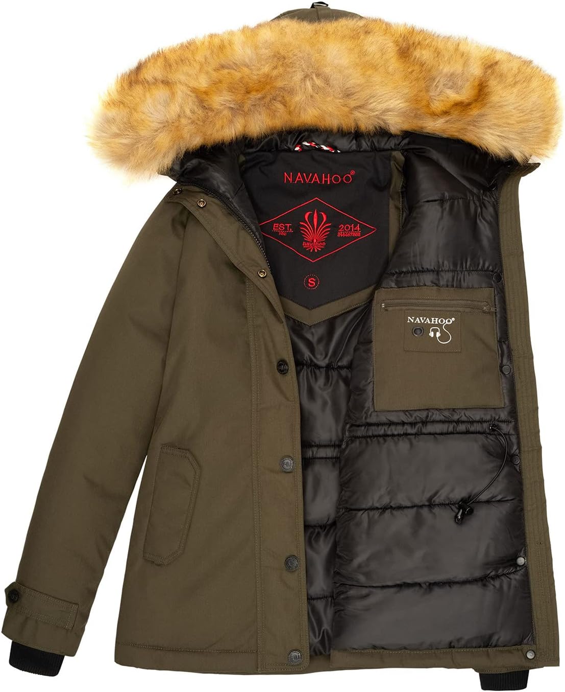 Softshell Parka Dames - Regatta Adhara Winterjas | Zwart - Dames