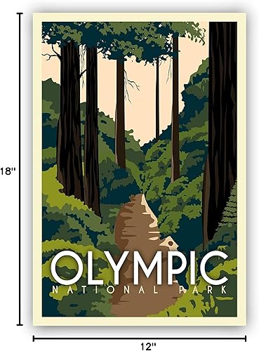 Miniatura 37 de Parques nacionales de las dunas de Indiana, impresión de póster de viaje, póster de viaje retro, parque nacional en Indiana, arte de pared de Dunas