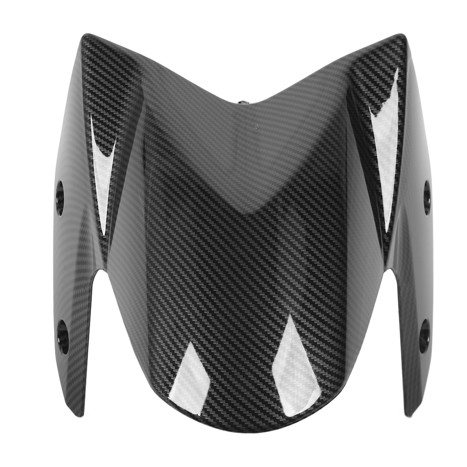 Guardabarros Delantero de Motocicleta, Protector contra Salpicaduras Delantero Ligero Estilo Fibra de Carbono para NMAX 125155 2020-2024