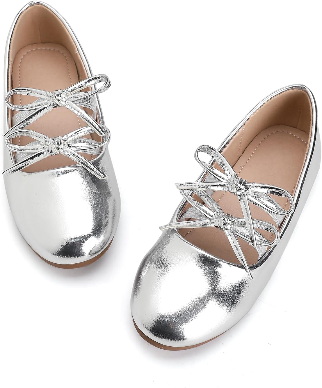 Girls Toddler Dress Shoes Ballet Mary Jane Flats for Baby Little Kids Girl