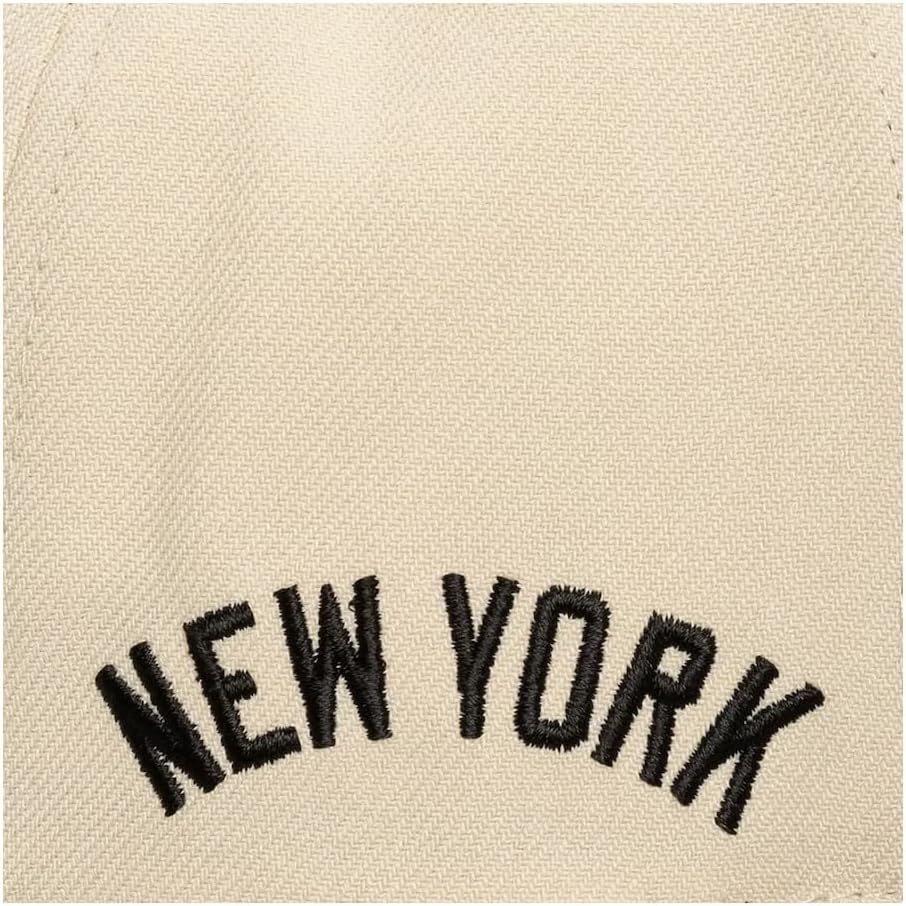 Cream New York Yankees Snapback by Mitchell & Ness - Image 3