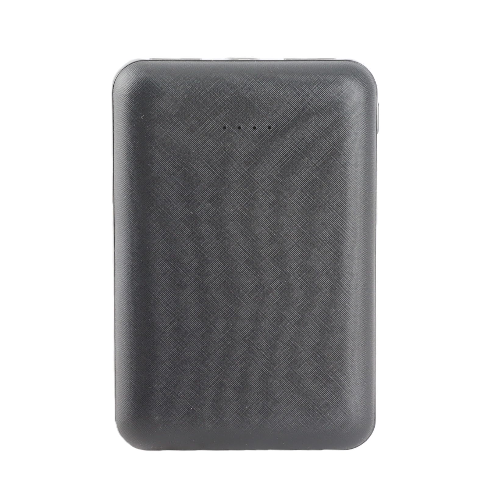 Tangxi Batterie pour Gilet Chauffant à Double Sortie, 10 000 MAh, Batterie Externe Portable pour Systèmes de Vêtements Chauffants en Déplacement, Noir