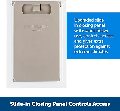 Miniatura 3 de PetSafe Puerta de aluminio para mascotas para clima extremo, grande