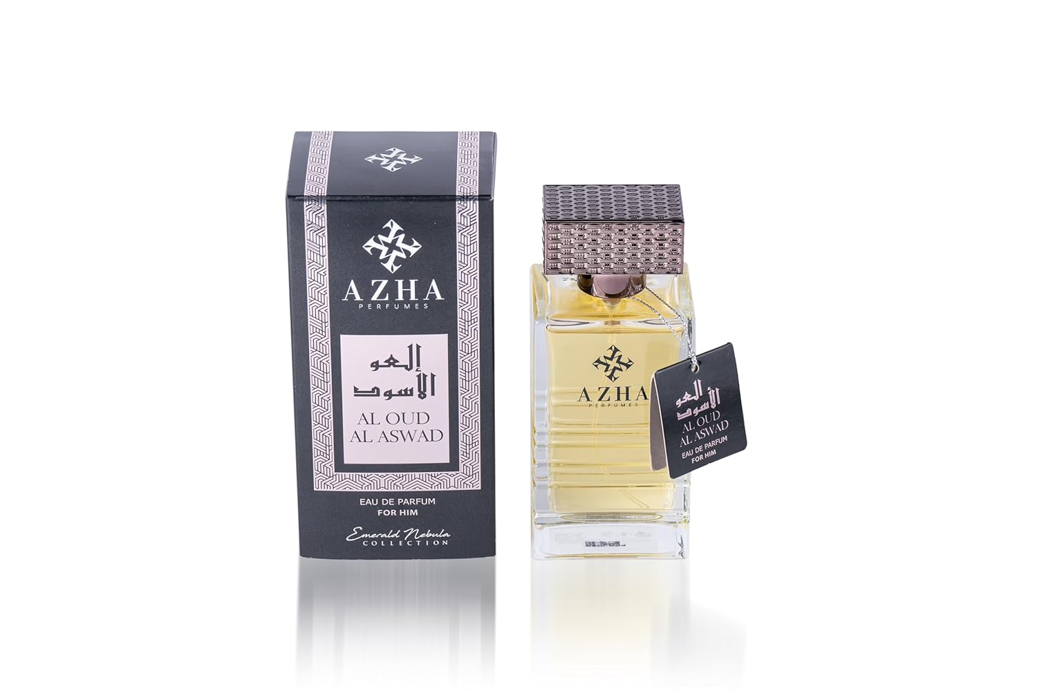 Al Oud Al Aswad For Him EDP Spray 100ML | Bold, Woody & Musky Fragrance with Spicy, Cedarwood & Oud Notes - Image 7