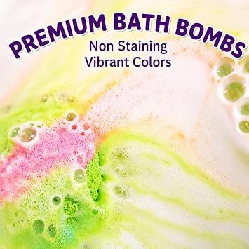 EvolutionUSA 1pc Green Epic Superhero Bath Bombs for Kids Super Hero Bath Bomb Toy Inside, Fun Childrens Bath Bomb, Organic Bathbomb with Surprise, Superhero Bath Fizzer Christmas, Birthday, Easter