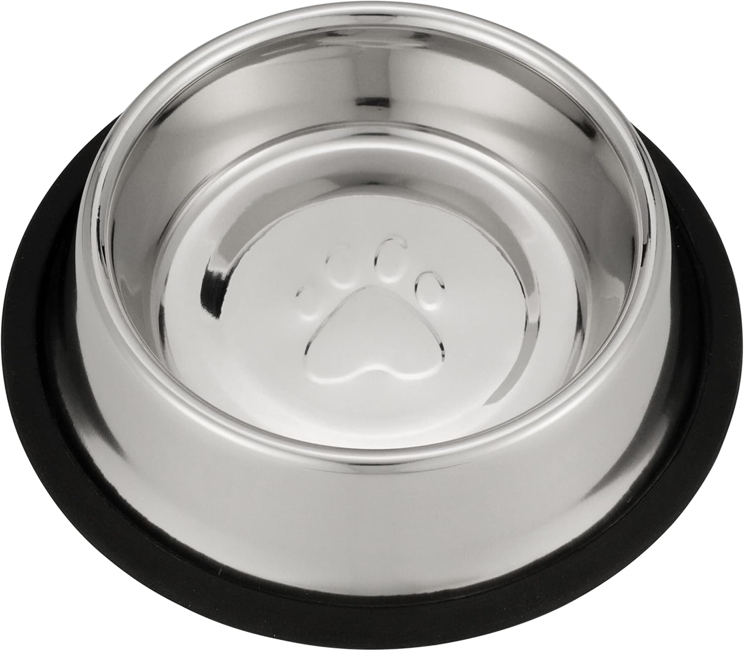 Stainless Steel No-Skid & Non-Tip Pet Bowl