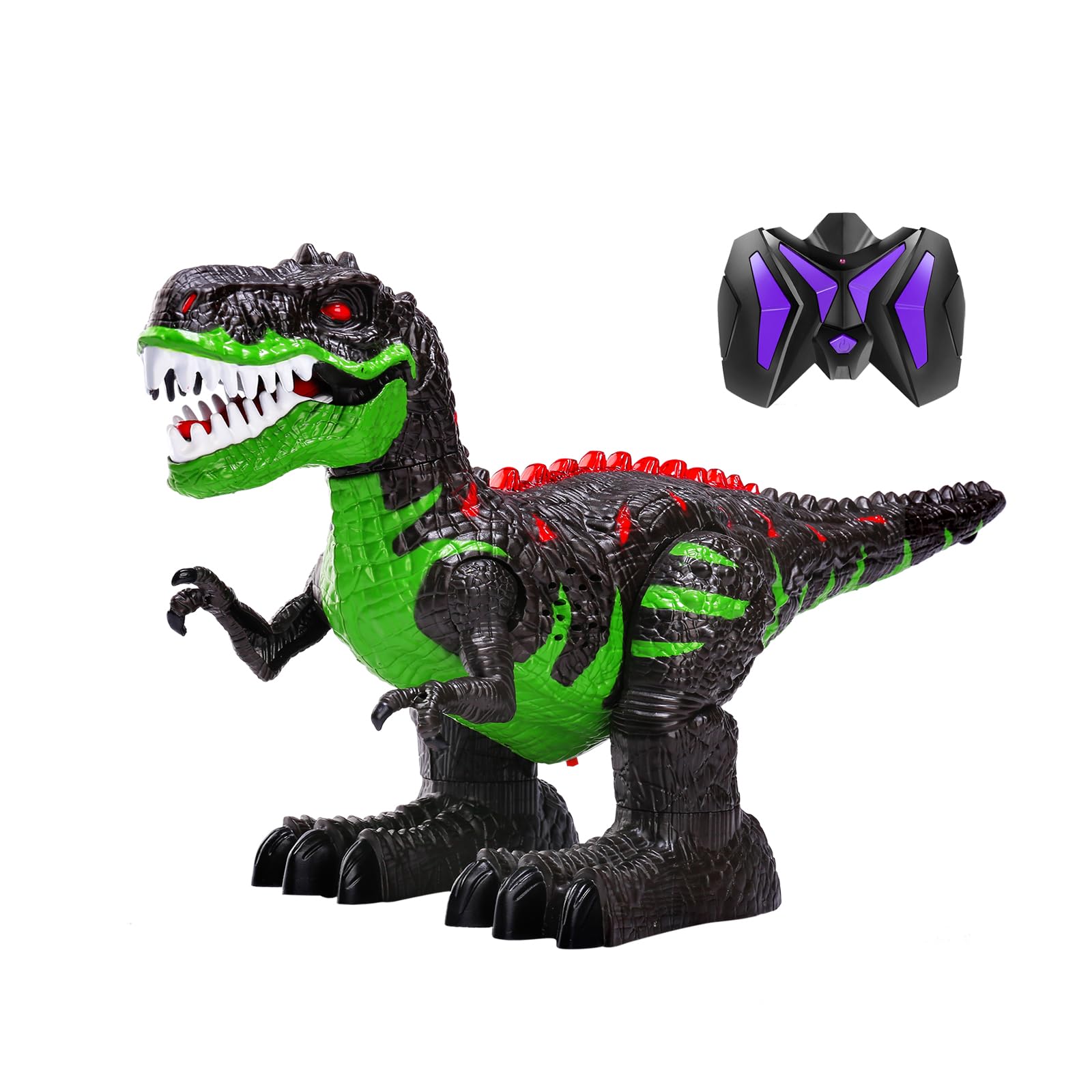 RC Dinosaur Toy Mini Tudou Remote Control Dinosaur Toys - Walking ...