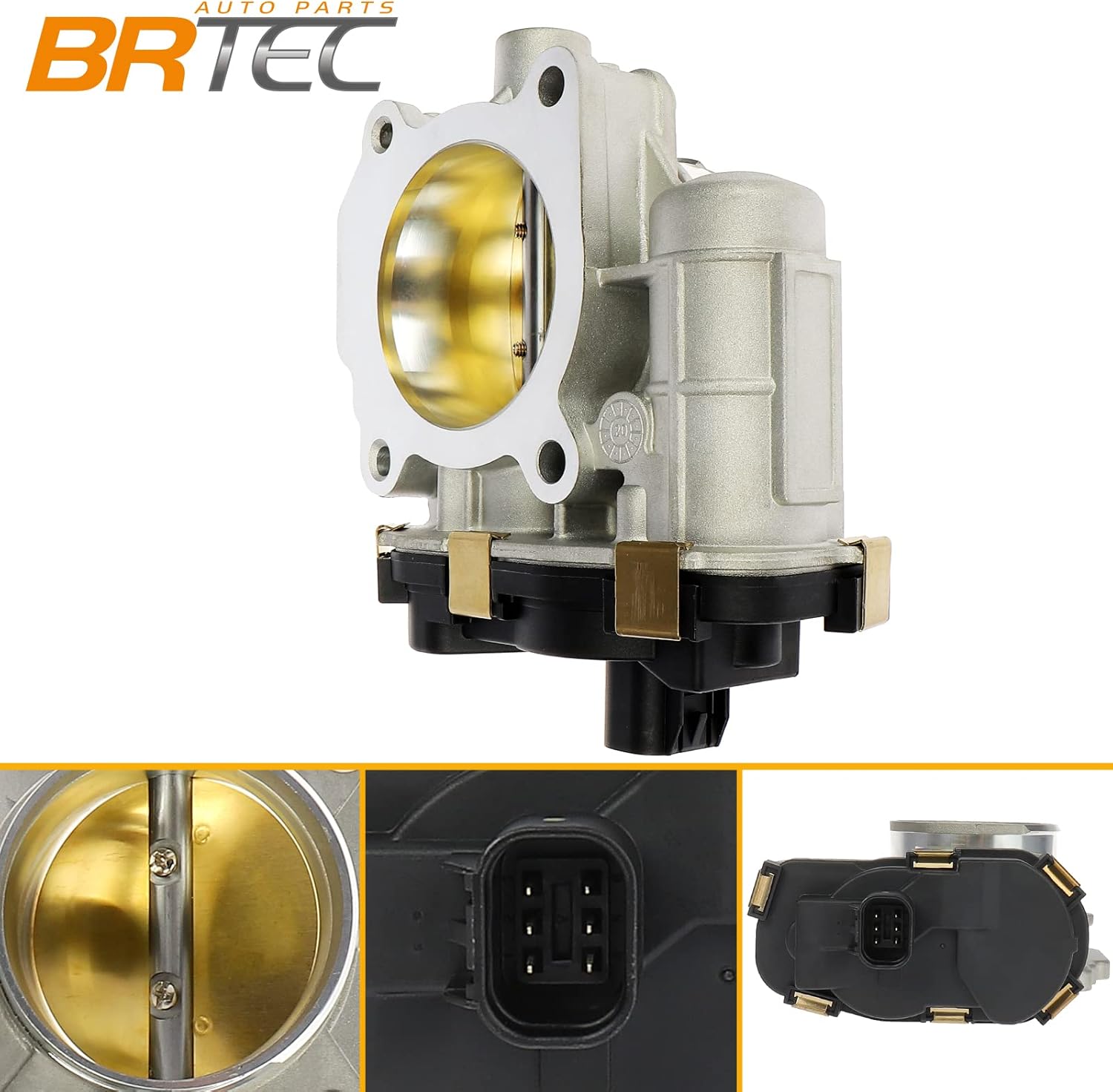 BRTEC 12694871 Electronic Throttle Body Compatible for Chevy Malibu Equinox Cobalt HHR for Pontiac G6 G5 Solstice for GMC Terrain for Buick Lacrosse Regal for Saturn Aura Sky Vue 2.4L L4