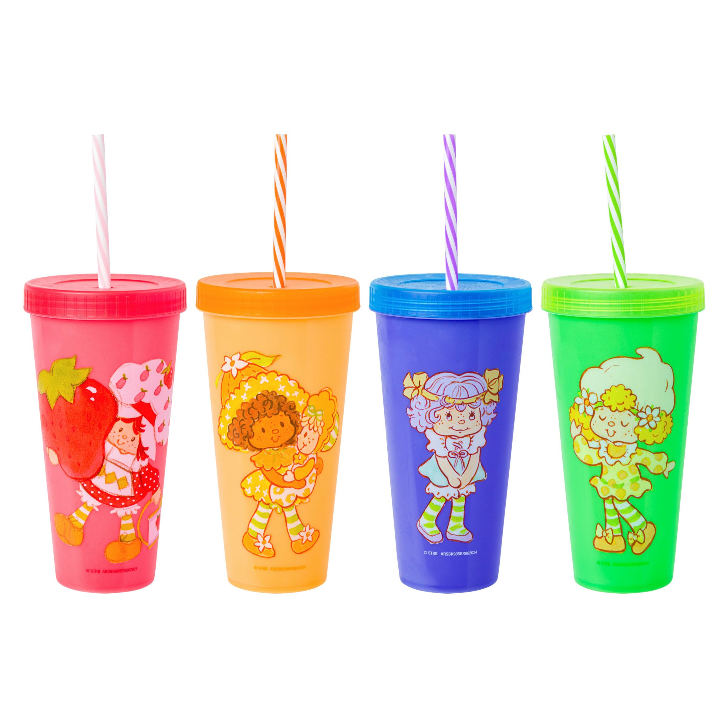Amazon.com | Silver Buffalo Strawberry Shortcake 4 Pack Color