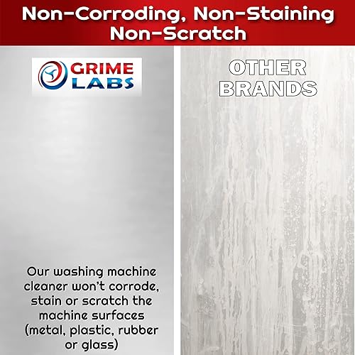 Miniatura 5 de Tabletas limpiadoras de lavadora - Pastillas limpiadoras penetrantes para lavadora de carga frontal y carga superior HE - Desodorizador