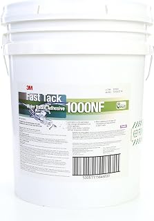 3M TALC 51115646805 Fast Tack Water Based Adhesive 1000NF, Purple, 5 Gallon Drum (Pail)