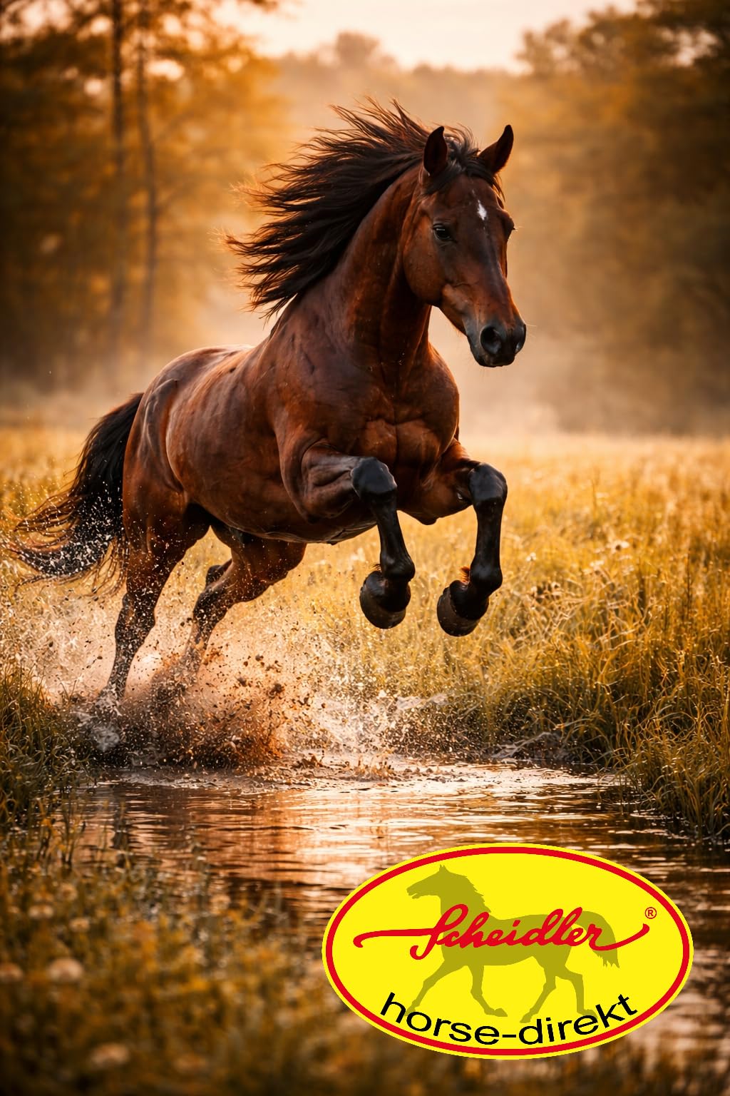 Scheidler Horse-Direkt Bidón de aceite de germen de arroz de 3 litros para caballos – Puede ayudar a desarrollar los músculos naturales