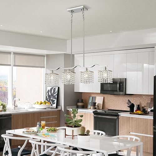 Miniatura 9 de WUZUPS Morden - Lámpara de baño de 3 luces sobre espejo, apliques de pared de tocador, luz de cristal transparente para dormitorio, sala de estar,