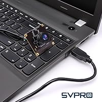 Svpro Global Shutter USB Kamera Modul - 90fps Nagysebességű Webkamera 2MP AR0234 Torzításmentes M12 Lencsével, 1920x1200 Felbontás Számítógé 5