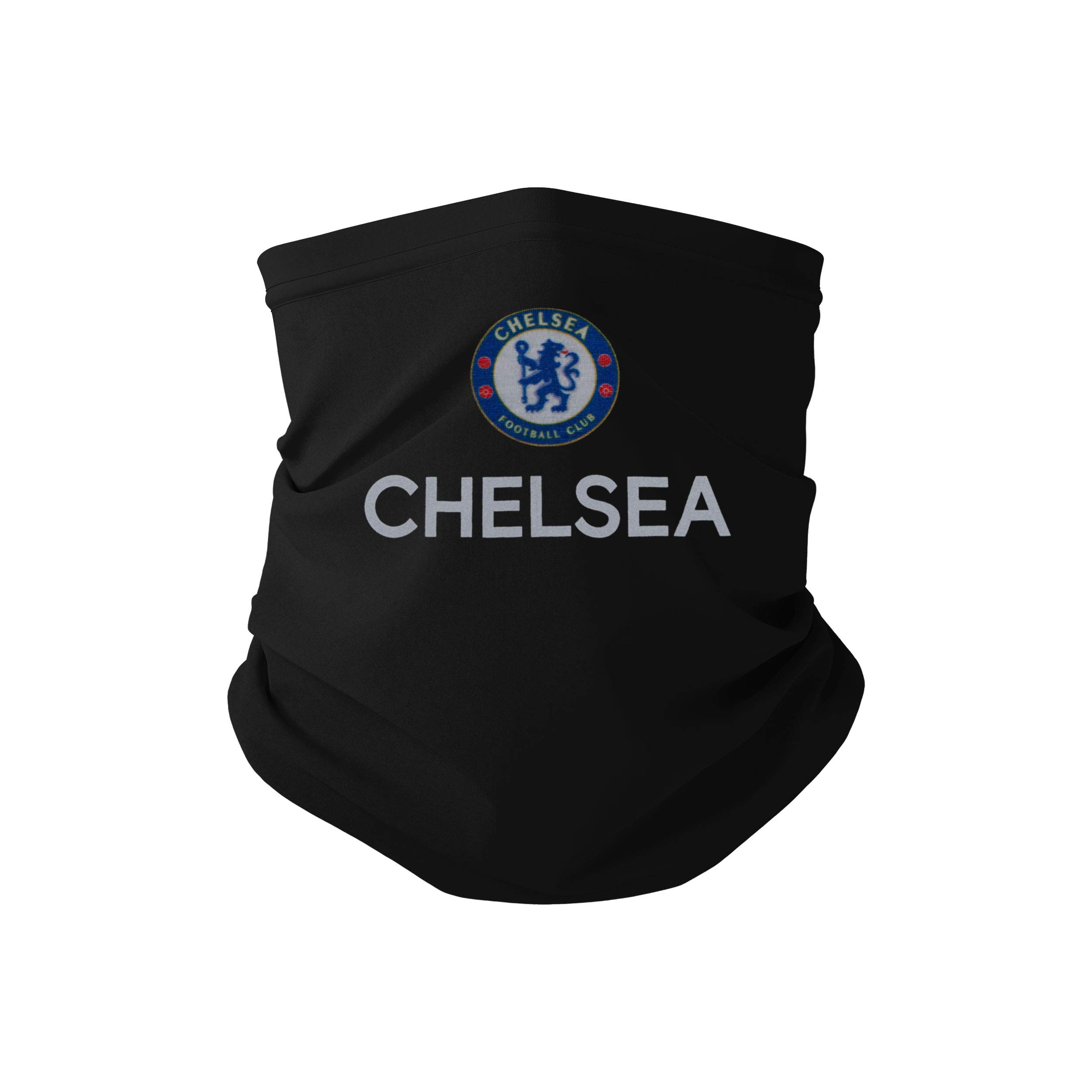 Forever Collectibles UK CHELSEA FC REFLECTIVE PREMIER LEAGUE CHAMPIONSHIP BLACK WORDMARK SNOOD