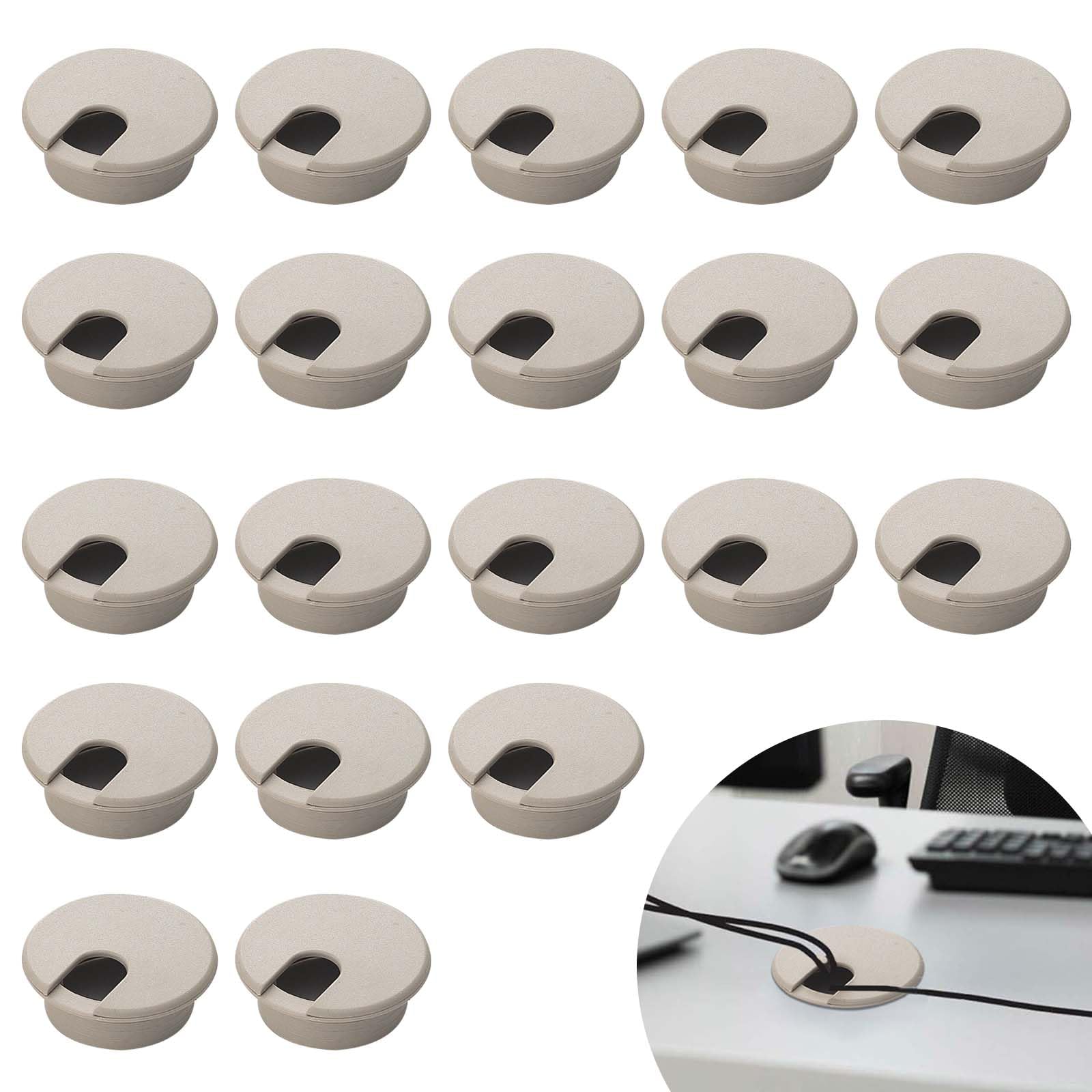 Amazon | ケーブル穴カバー ケーブルホール カバー 配線孔キャップ