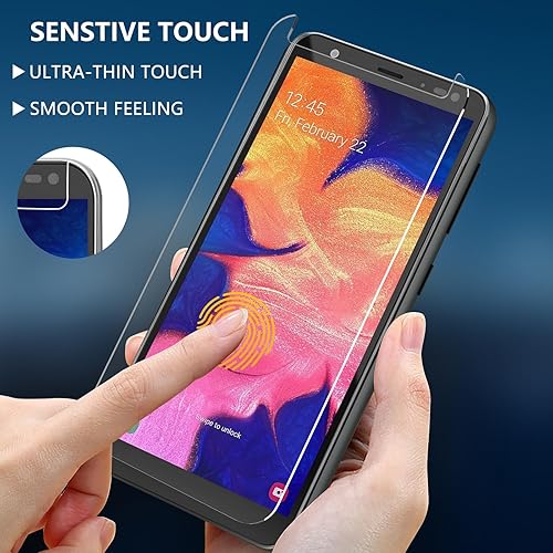 Miniatura 4 de BESINPO Paquete de 2 protectores de pantalla para teléfono Gabb, película de vidrio templado 9H, anti arañazos, ultra resistente, sin burbujas,