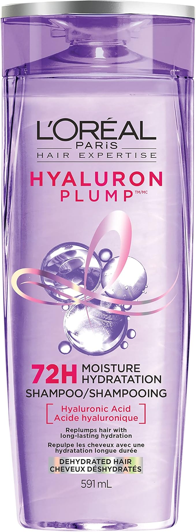 L'Oreal Paris Hair Expertise Hyaluron Plump Shampoo, with Hyaluronic
