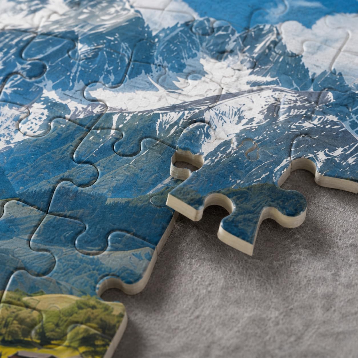 Puzzle di Legno Paesaggio, style to 1, 500 | Superficie liscia, Puzzle da collezione, Per attività manuale, Per decoratori casa