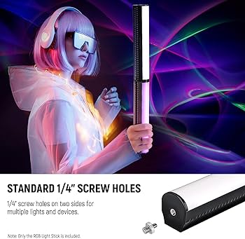 Amazon.com : NEEWER RGB Light Wand with APP Control, Magnetic