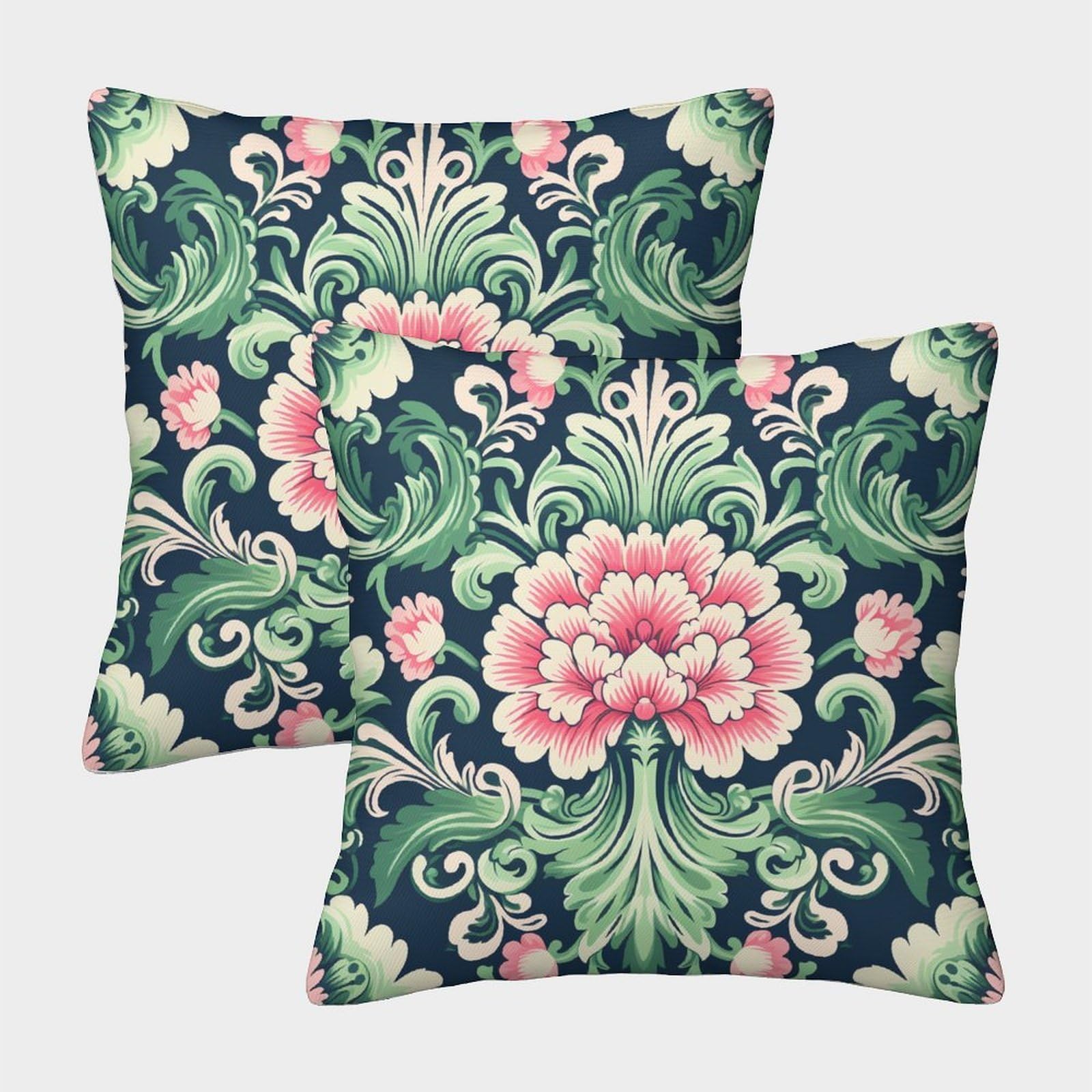 kaiyun 2 Pack Figure Pillowcase 45x45cm, Cushion Cover,3D Digital Printing Bed Sofa Decorative