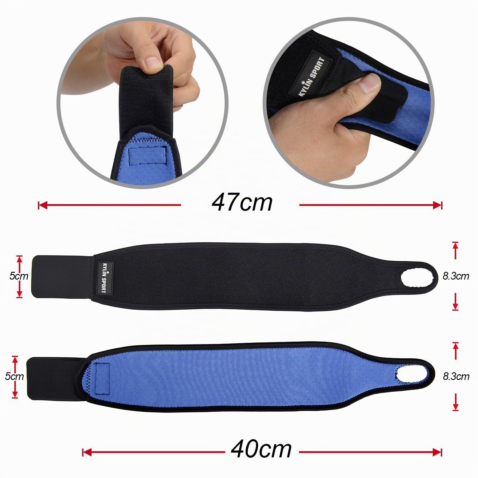 Support de poignet réglable pour tennis, basket-ball, badminton, cyclisme, gym, fitness