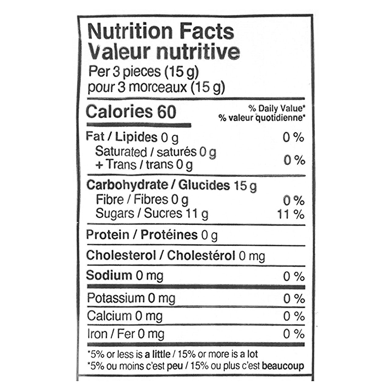 Kerr's Fruit Drops with 7 Different Flavors of Blue Raspberry, Orange, Lemon, Lime, Cherry, Grape, and Licorice {Proudly Made in Canada} (1 - Bag)