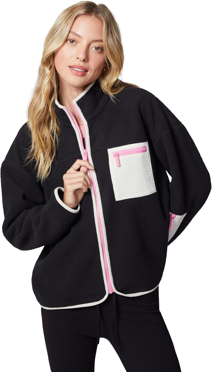 florence by mills Women's Fleece Zip Jacket Fleece Zip Jacket