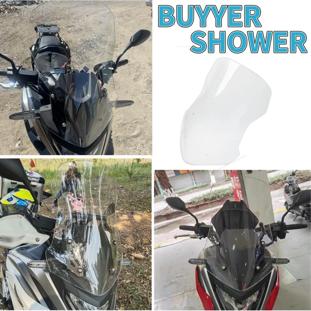 Parabrezza Moto per Honda NC 750X NC750X 2021-2024 Accessori per Parabrezza