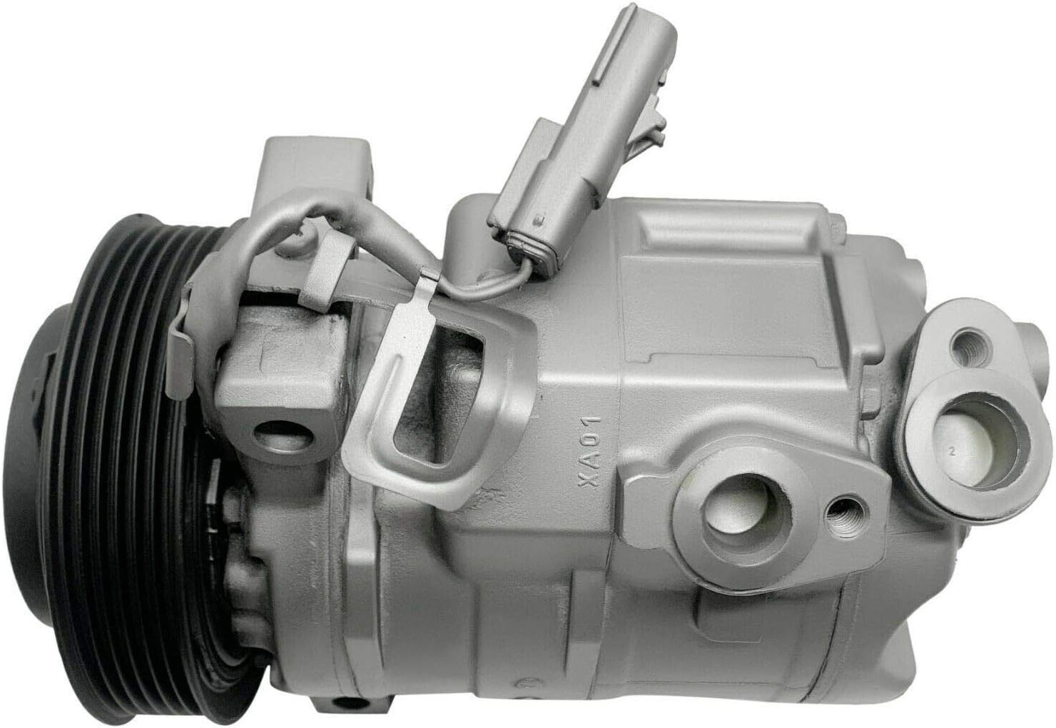 RYC Automotive Air Conditioning Compressor and A/C Clutch AIG385 (Fits Dodge Journey 2.4L 2012, 2013, 2014, 2015, 2016, 2017, 2018, 2019, 2020. Only Fits Vehicles With Rear A/C!)