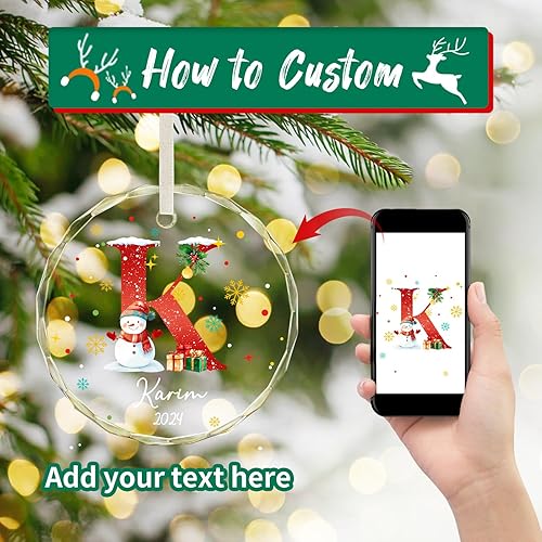 Miniatura 10 de Adornos de Navidad personalizados 2023, alas de ángel, adorno colgante de texto con foto personalizada, decoración de árbol de Navidad, regalo para