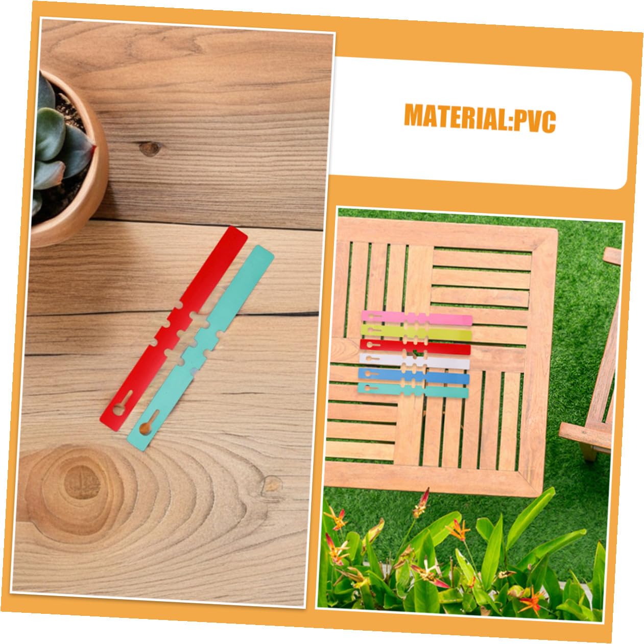 SUPVOX 1200pezzi Etichette Per Piante in Plastica Impermeabili Etichette Da Regolabili Per Alberi e Piantine Riutilizzabili e Facili Da Scrivere