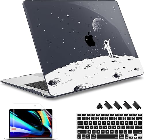 Miniatura 1 de May Chen Funda compatible con MacBook Air de 13 pulgadas (modelos A1369 y A1466, versión anterior 2010-2017), carcasa rígida de plástico con