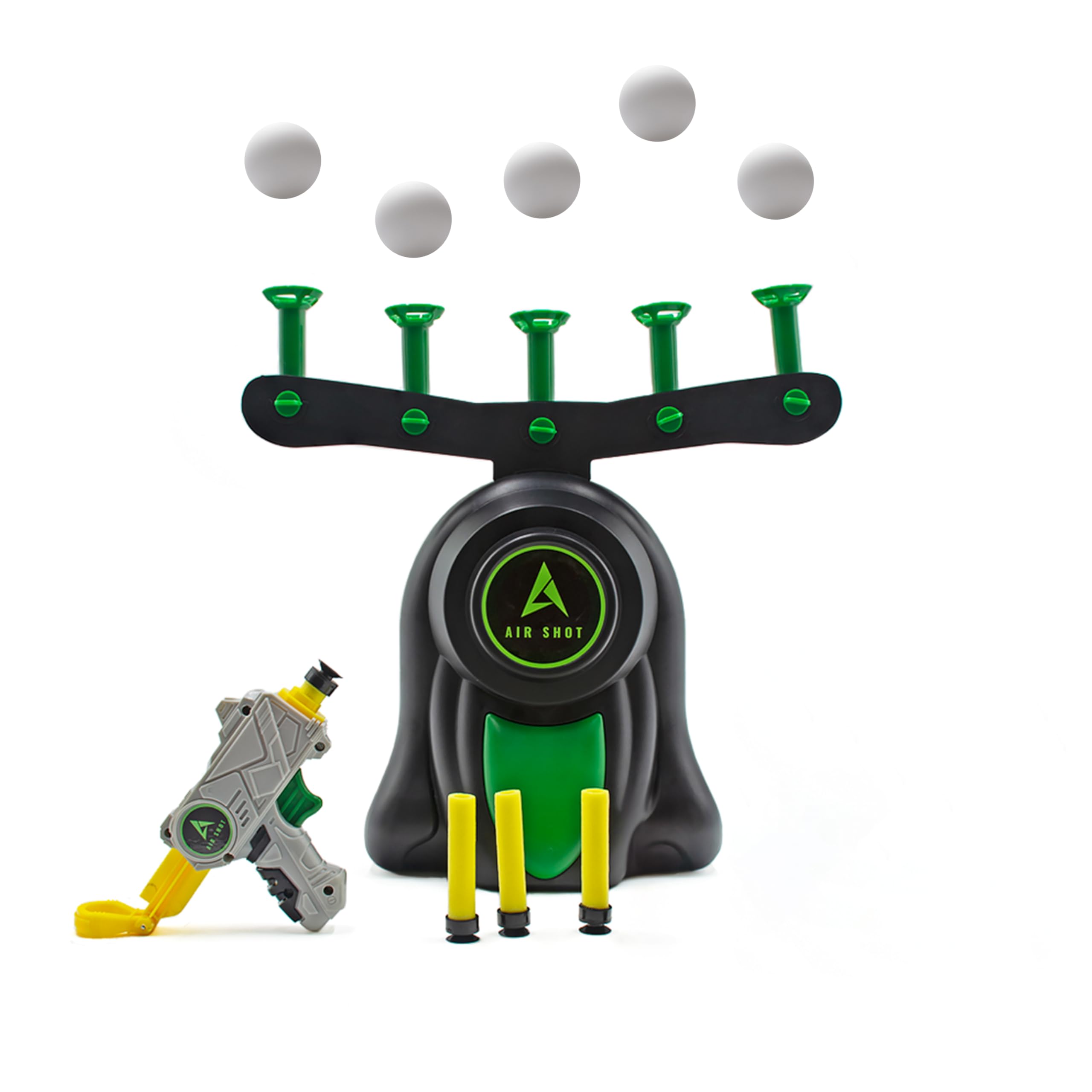#winning Air Shot Hovering Ball Foam Dart One Player Skill Shooting Blaster Game