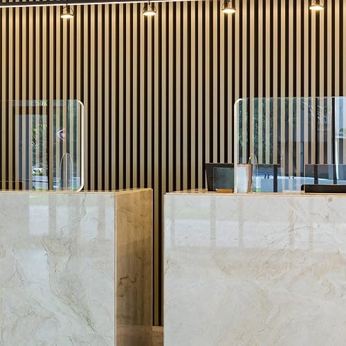 Miniatura 5 de Paneles de láminas de acrílico transparente de 24 x 36 pulgadas, paneles de plástico fundido transparente con papel protector para manualidades (14