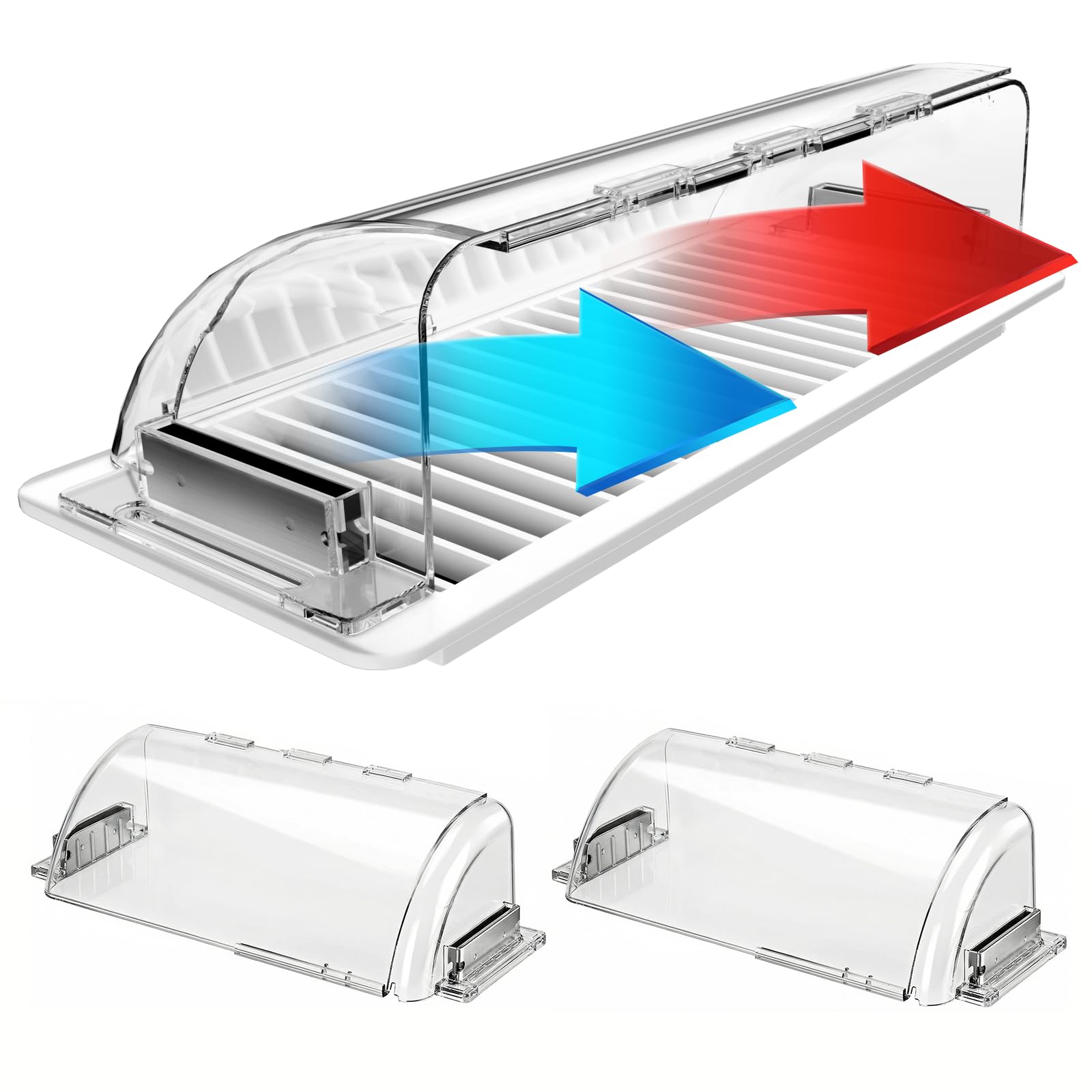 Air Vent Deflectors Heavy Duty Polycarbonate