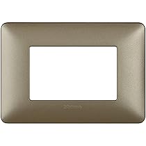 Bticino AM4803MTA Placca Titanio