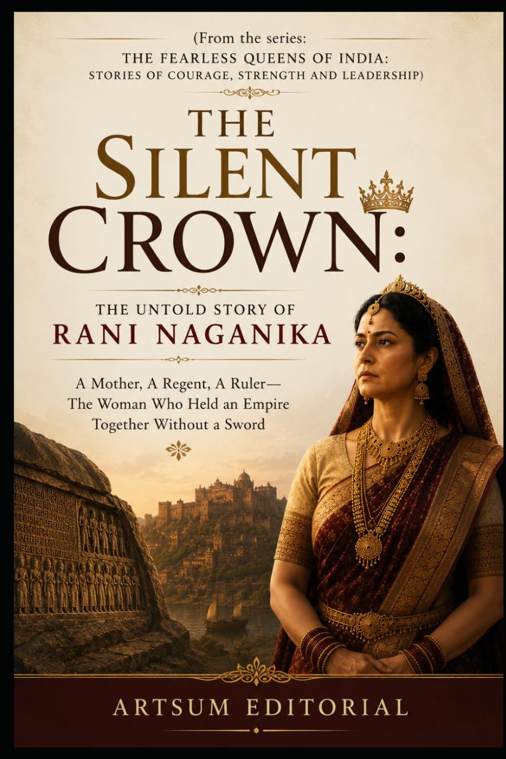 The Silent Crown: The Untold Story of Rani Naganika: A Mother, A Regent, A Ruler—The Woman Who Held an Empire Together Without a Sword