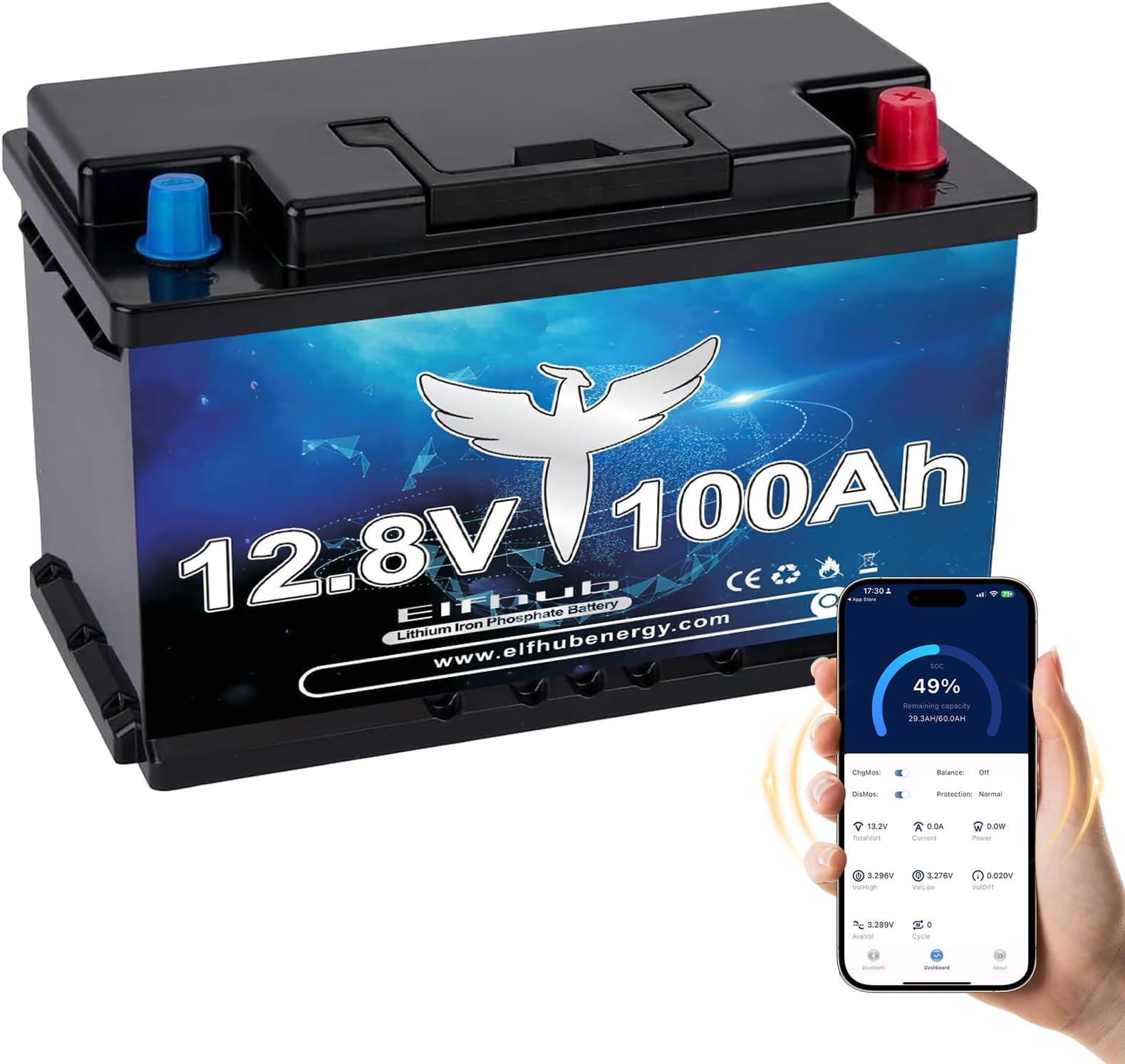 Batteria Varta A14 - Blue Dynamic (12V, 40Ah, 330A - Foto 6