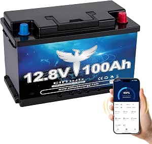 100ah Lifepo4 NNH 12V - Mit Bluetooth & 100A BMS Für Wohnmobil